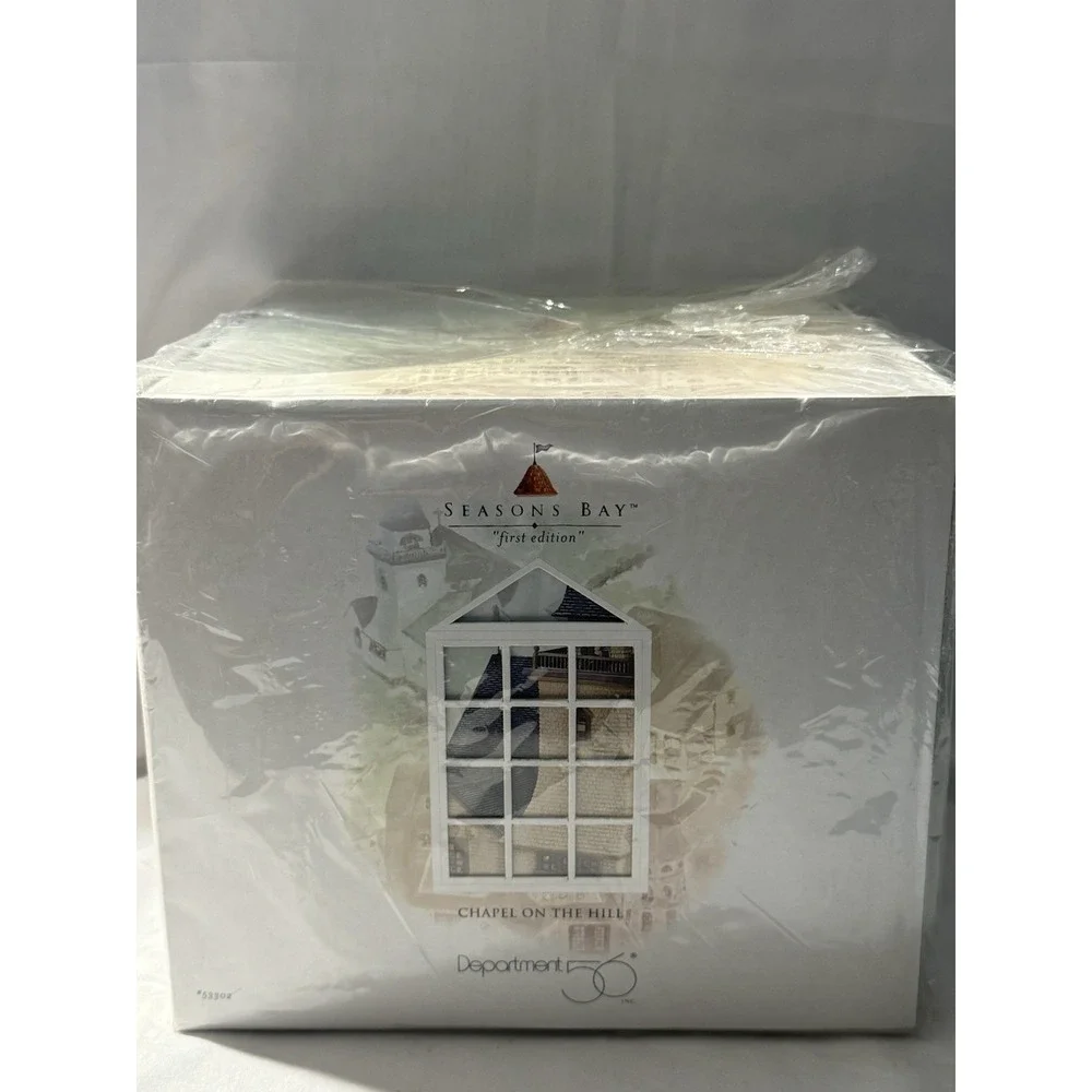 Dept 56 Seasons Bay Chapel on the Hill #53302 First Edition 1998 Sealed New
